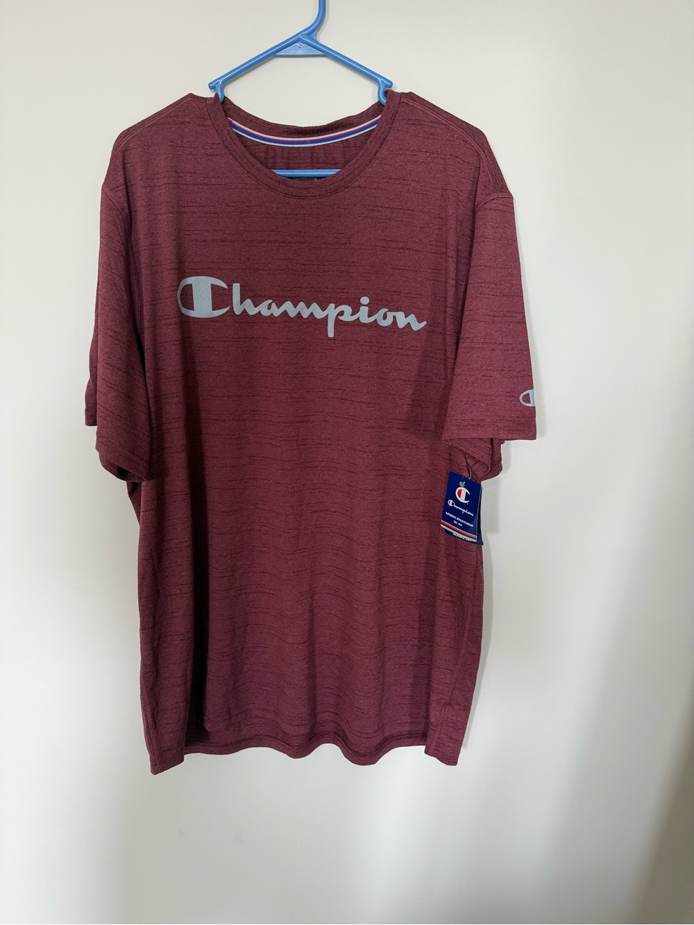 Brand new with tags Champion Men's Maroon Logo Tee XL